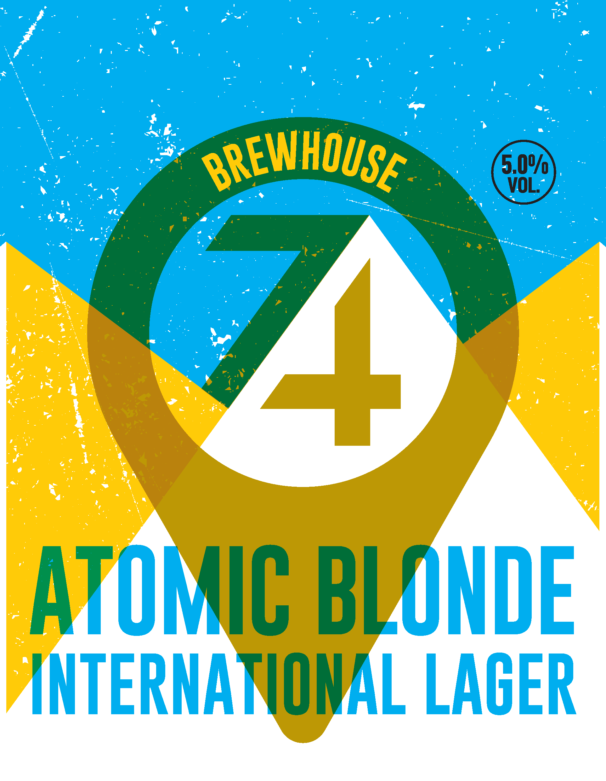 Atomique Blond label